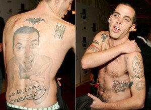 STEVE-O worst celebrity tattoos