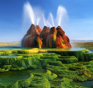Fly Geyser, Nevada, Usa Mysterious Places