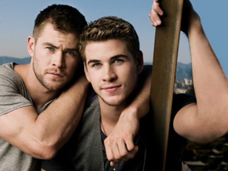 The Hunger Games Revealed - Liam and Chris Hemsworth