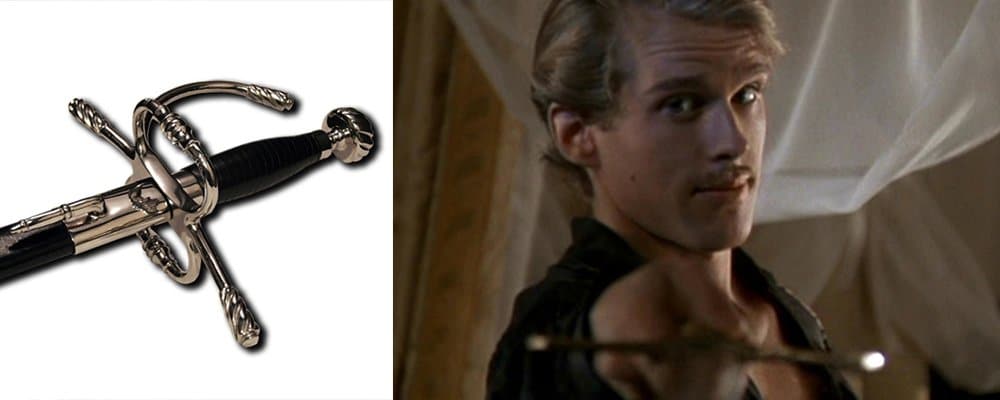 The Princess Bride Fun Facts From Behind the Scenes - Westley Sword