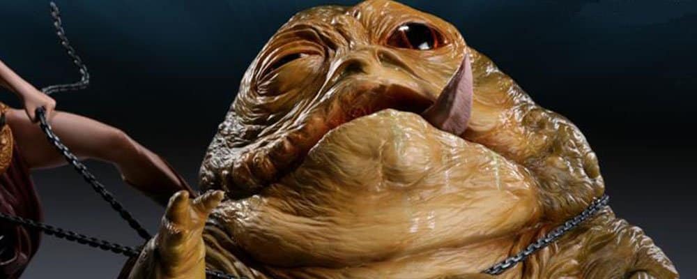 Star Wars Secrets Episode VI Return of the Jedi - Jabba the Hutt Strangled Toy