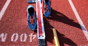 Features and Benefits of the Gold & White Dream Eagle Sprint Track Spikes